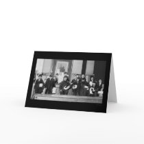 Bowery Men in a Shoe Line in New York City 1910 cards