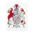 Bowes Family Crest postcards
