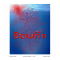 Bowfin: blood in the water posters