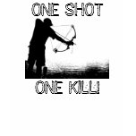 Bowfishing, One Shot One Kill! long sleeve t-shirt Bowfishing, One Shot One Kill! long sleeve t-shirt