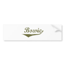 Bowie Revolution tee shirts Bumper Sticker