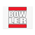 bowl bowling bowler postcard