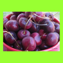 Bowl Full of Cherries Poster posters by shawke123 Bowl Full of Cherries Poster posters