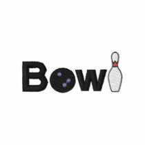 Bowl Logo embroidered shirts by ZazzleEmbroidery Bowl Logo embroidered shirts
