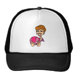 bowl mesh hat