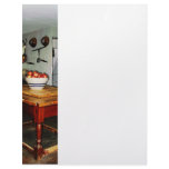 Bowl of Apples on Table Custom Letterhead