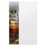 Bowl of Apples on Table Stationery