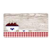 Bowl Of Cherries Label