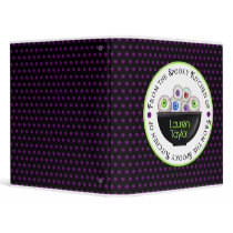 Bowl Of Eyeballs Halloween Recipe Binder