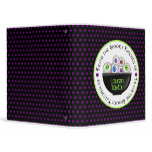 Bowl Of Eyeballs Halloween Recipe Binder