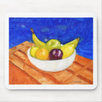 Bowl of Fruit mousepads