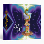 BOWL OF HYGEIA  MONOGRAM Medicine, Pharmacy Binders