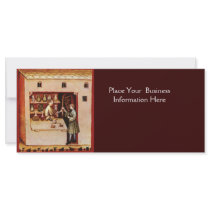 BOWL OF HYGEIA  MONOGRAM Medicine, Pharmacy Full Color Rack Card