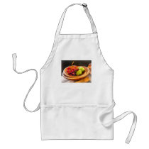 Bowl of Red Grapes and Pears aprons