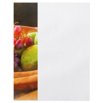 Bowl of Red Grapes and Pears flyers