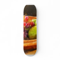 Bowl of Red Grapes and Pears skateboards