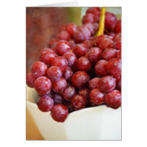 Bowl of Red Grapes cards