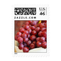 Bowl of Red Grapes postage