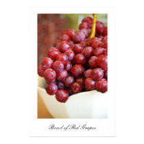 Bowl of Red Grapes posters