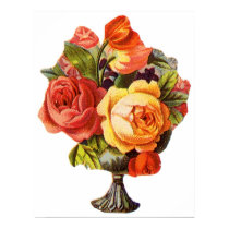 Bowl of Roses Poster posters by vintagegiftmall Bowl of Roses Poster posters