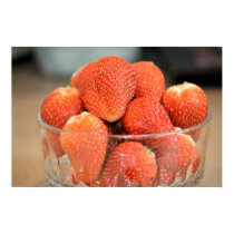 Bowl of Strawberries posters