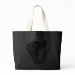 Bowl Pin Retro Bowling Ad Logo Blue bags
