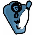Bowl Pin Retro Bowling Ad Logo Blue