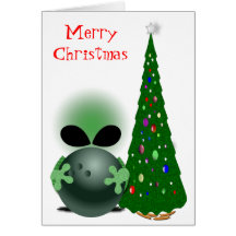 Bowler's Christmas Greeting Card