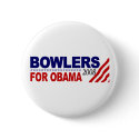 Bowlers For Obama buttons by worldsfair Bowlers For Obama buttons
