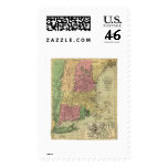 Bowle's Map of New England 1784 Stamps