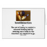 Bowlikinetics - Noun Act of Twisting One's Body Greeting Card