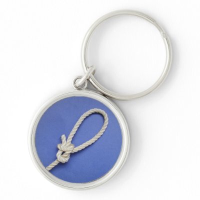bowline knot keychain by photobippy