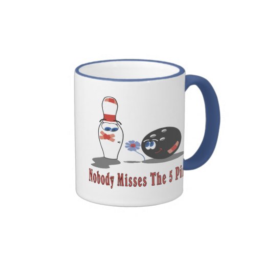 Bowling 5 Pin Coffee Mug