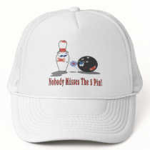Bowling 5 Pin Hats