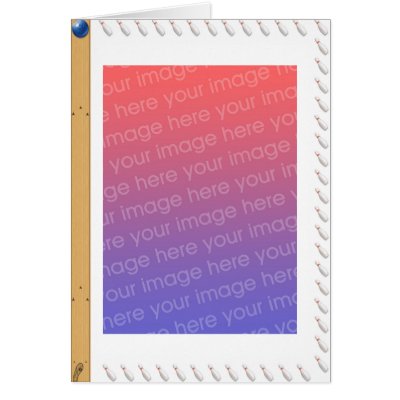 bowling alley photo Card by cute4kids