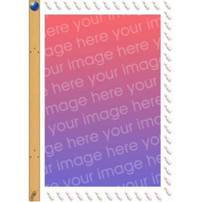 bowling alley Photoframe Cut Outs Zazzle_photosculpture