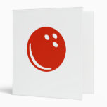 Bowling ball 3 ring binder