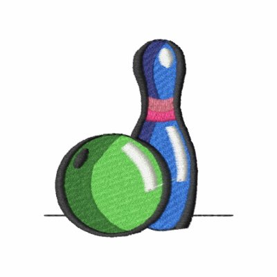 Bowling Ball and Pin Hoodie Bowling Ball and Pin Hoodie