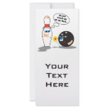 bowling ball and pin just wants me on my back rack card template