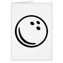 Bowling ball card