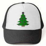Bowling Ball Christmas Tree Mesh Hat