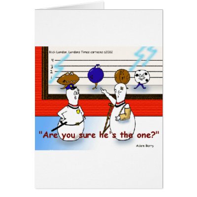 Bowling Ball Crimes Funny Gifts & Collectibles Greeting Card by beardiethor123