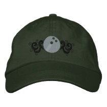 Bowling Ball embroidered hats by ZazzleEmbroidery Bowling Ball embroidered hats