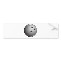 Bowling Ball for Bowling Jerseys Bumper Sticker