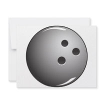 Bowling Ball for Bowling Jerseys invitations