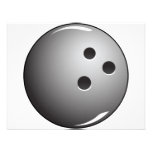 Bowling Ball for Bowling Jerseys Invites