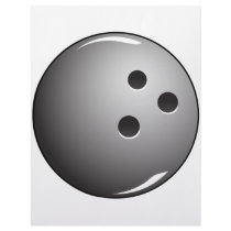 Bowling Ball for Bowling Jerseys Letterhead