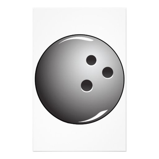 Bowling Ball for Bowling Jerseys Customized Stationery