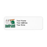 bowling ball gone mad custom return address labels