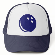 Bowling Ball Trucker Hats